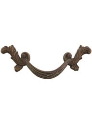 French Court Swag Drawer Pull - 3 1/2" Center-to-Center